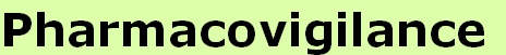 Pharmacovigilance